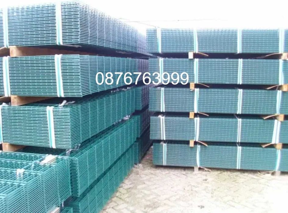 3D Оградни пана и колове Декоративна мрежа жив плет Врати Аксесоари Монтаж