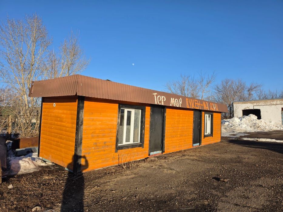 Контейнер, полностью готовый, обшит