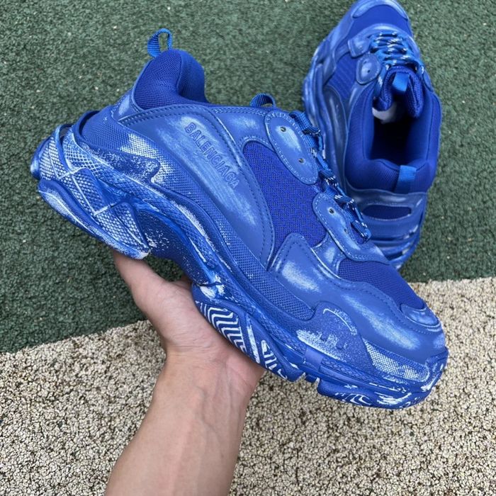 Balenciaga Triple S - Blue/Light Blue/Navy