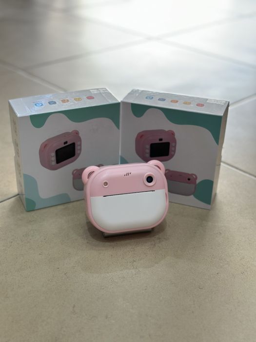 Детски Фотоапарат с Моментален Печат и Селфи Камера