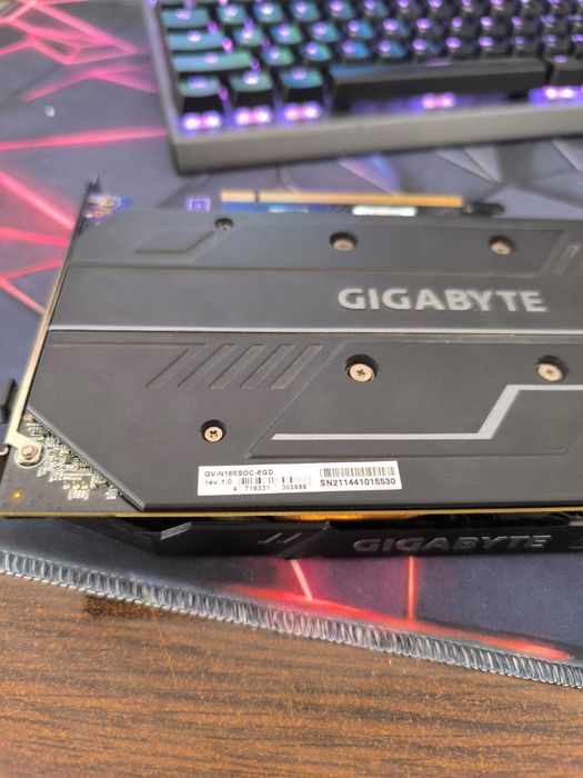 Видеокарта 1660 SUPER GIGABYTE 6ГБ