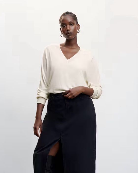 Бяла блуза - Mango