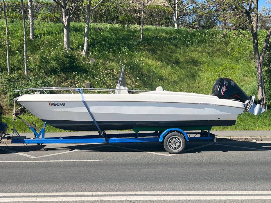 Vand barca salupa motor 115 hp mercury proxs