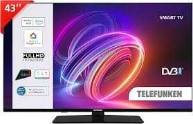 Televizor Led TELEFUNKEN 43" (108cm) Full HD,CI+,DVBC,Nou !!