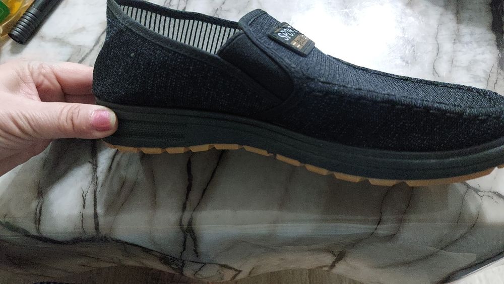 Туфли мужские джинсовые