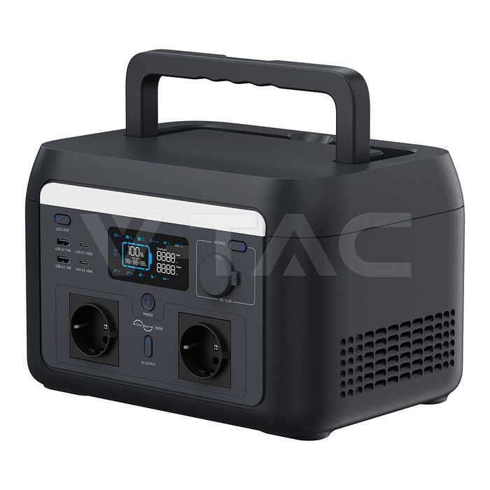 1000W Преносима Захранваща Станция с LiFePO4 Батерия и Wi-Fi