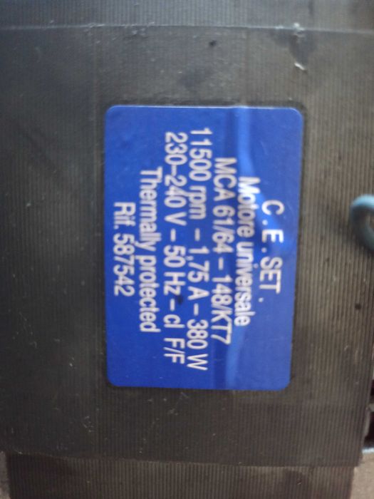 Продавам електродвигател за пералня Горение.