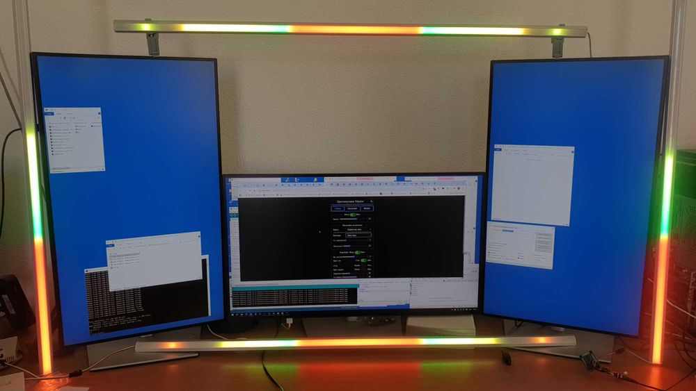 Цветомузика - нивоиндикатор