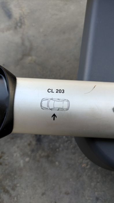 Mercedes CL203 Coupe багажник за покрив, напречни греди, релси, рейлин