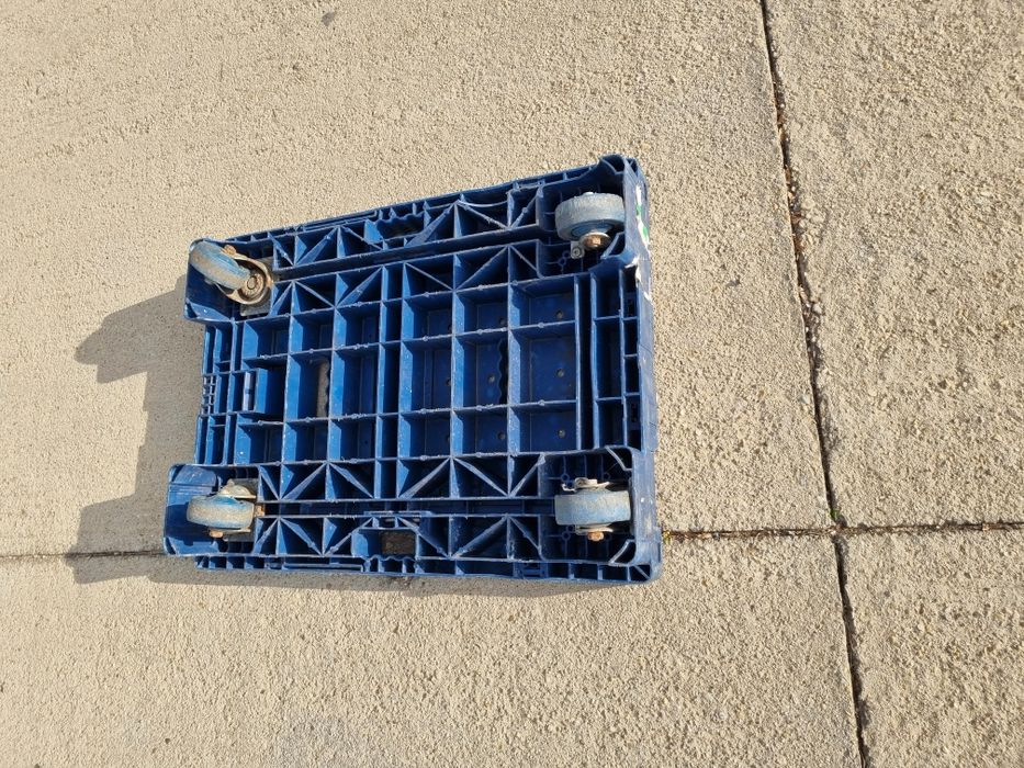 Carucior platformă 500kg folosit