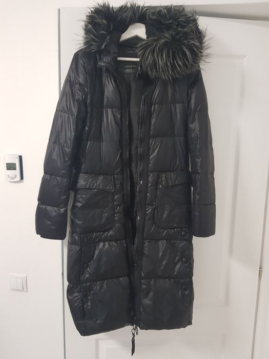 Jacheta lunga cu puf, C&A - mar 34