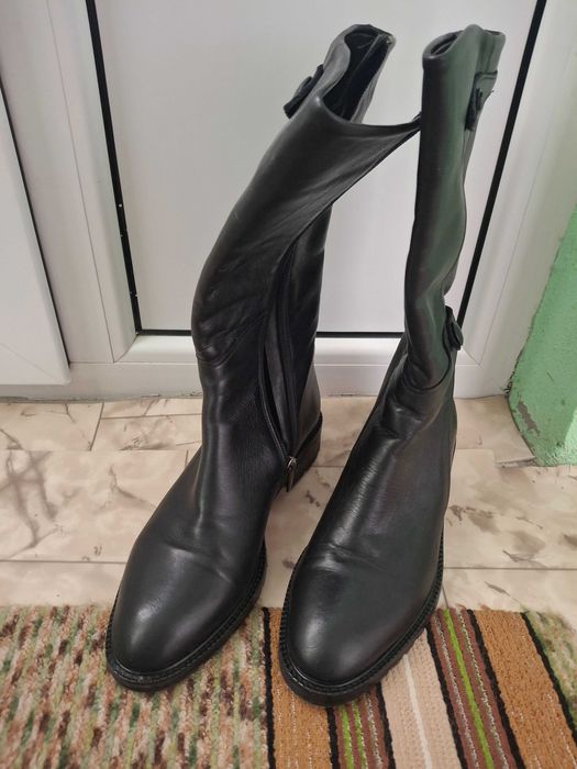 Дамски ботуши, естествена кожа