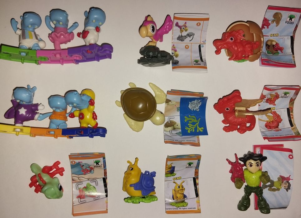 Киндер фигурки игрушки
