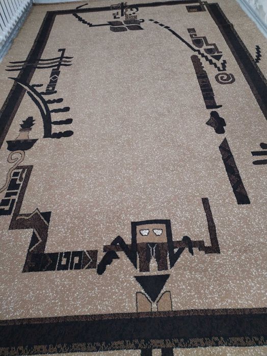 Ковер бежевый 4×5