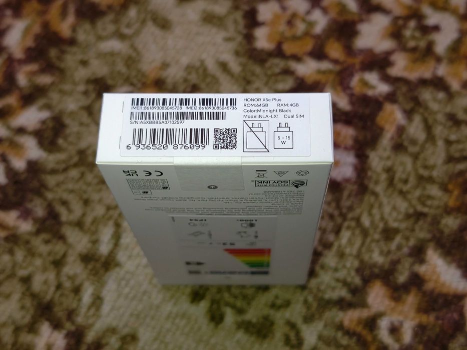 Honor X5c Plus, черен, НОВ