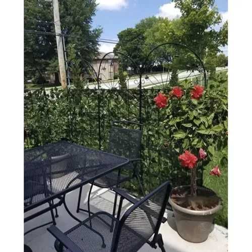 Преграда за балкон, тераса и ограда тип изкуствен жив плет 3х0.5М