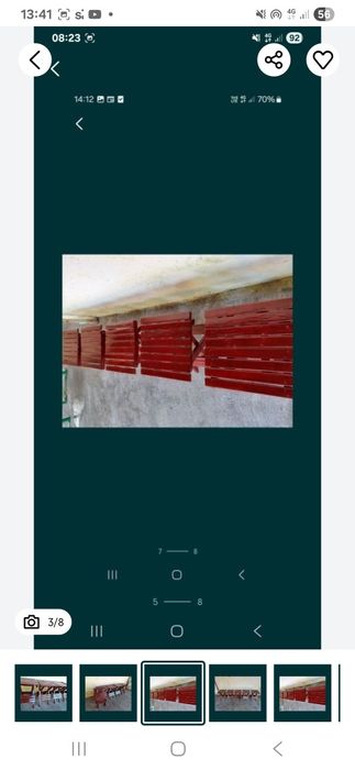 Scaunele pliabile din lemn .