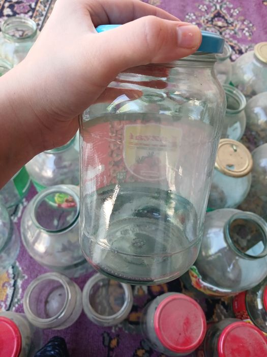 3 литр 1 литрли бонка