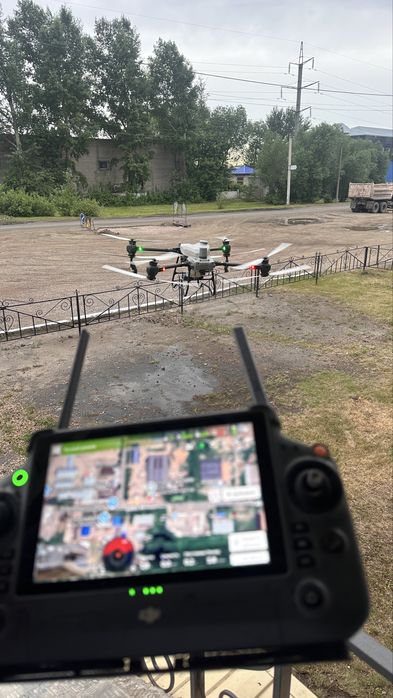 Обработка агродронами