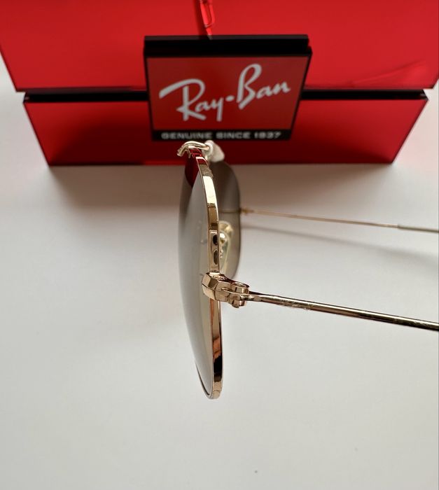 Ray Ban RB3407 58мм – стъклени лещи, като нови, Aviator premium