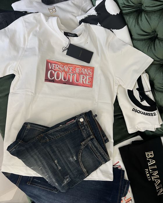 Tricou Versace Dsquared2 Balmain