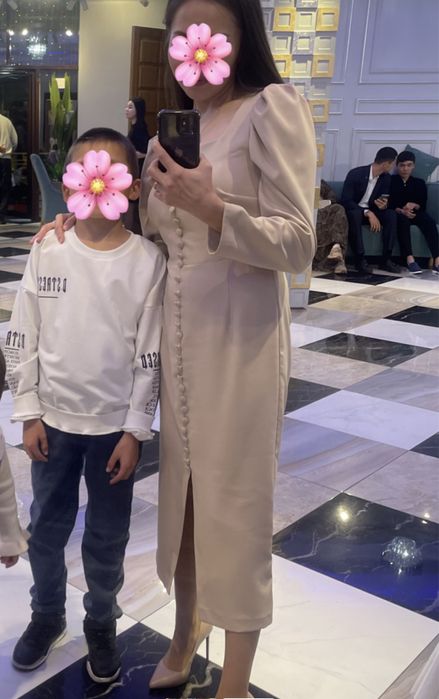 Платье женское длина миди