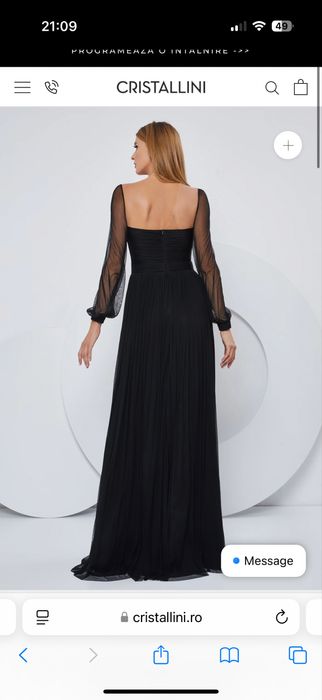 Rochie Cristallini (stil MLH/ Ana Radu)