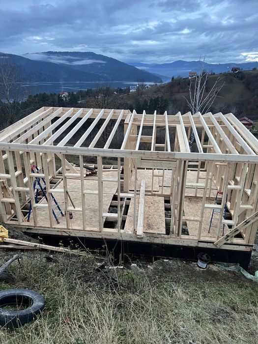 Cabana nordica in Buhalnita Hangu Lac Bicaz investitie