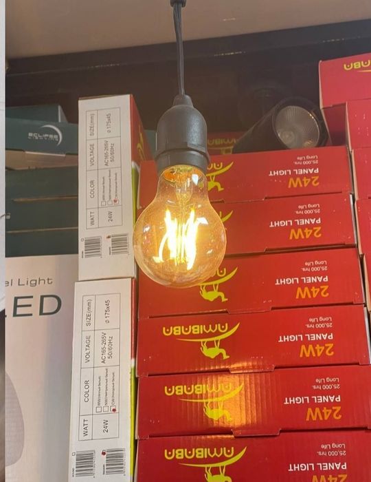 Retro gerlanda, fasad fonarlari | Ретро гирлянда, уличное освещение