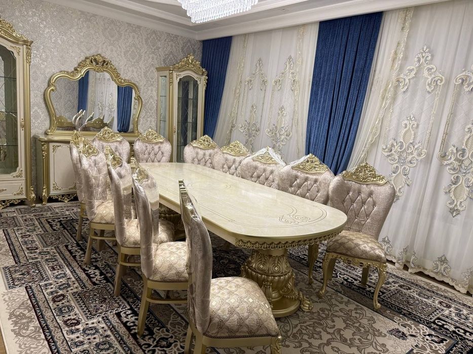 Stol-Stul Kamplekt Stulla Yonğoqdan Stol-Mdf Dan Baquvat Arzon Narxda