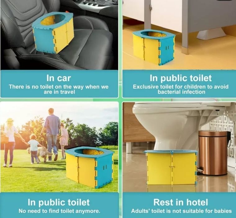 Складной горшок детский