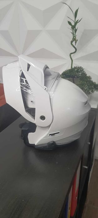 Casca moto Flip-ul HJC C80 + Sistem comunicatie HJC smart 10B