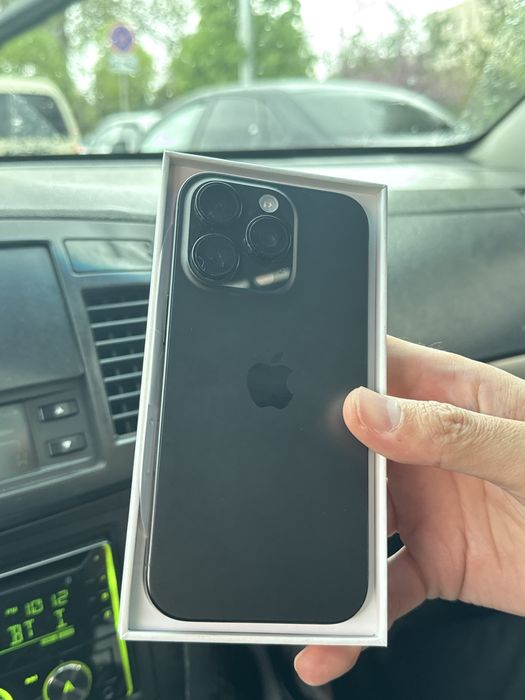 Iphone 16 pro black 128gb batare 99%