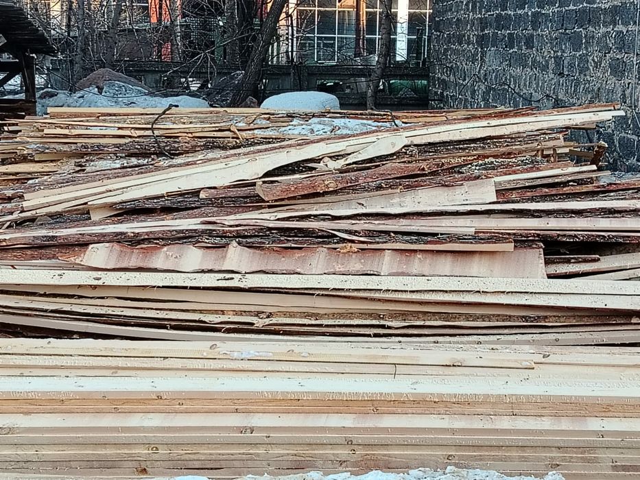 Продам деловой горбыль