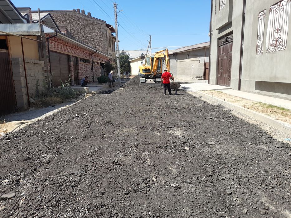 Sifatli Asfalt ishlari Асфальтирование асфалт качествиний