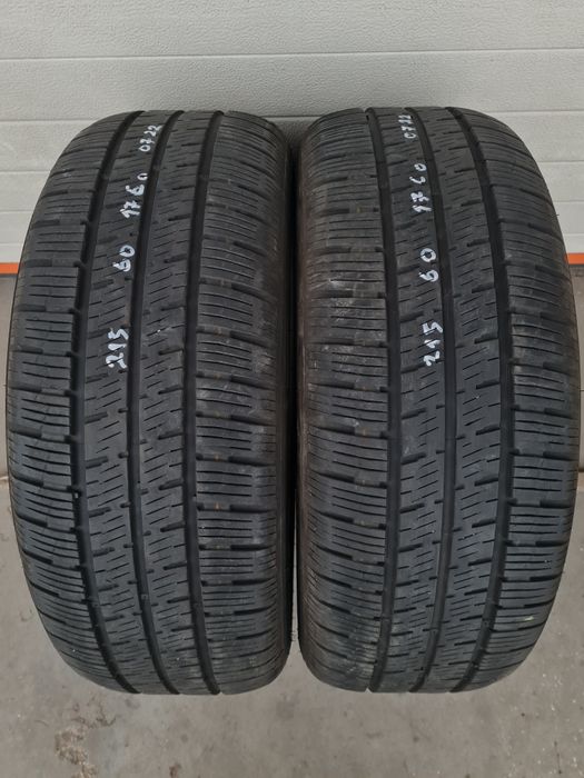 Всесезонни гуми за Бус 2 броя HANKOOK Ventra AS2 215 60 R17C дот 0722
