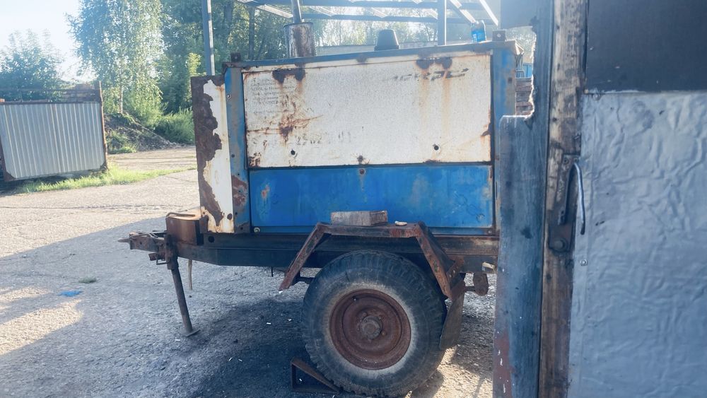 Сварочный агрегат колесный