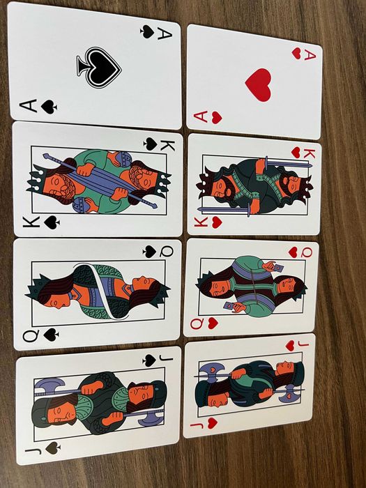 5 арт тестета карти – полупластични и от пермиум картон