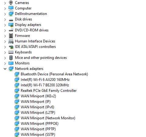 Intel BE200 NGW-BE1750 WIFI 7