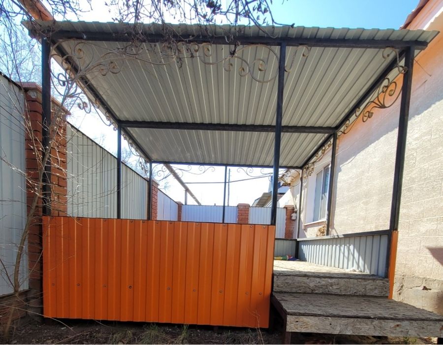 Топчан беседка 3х3м.