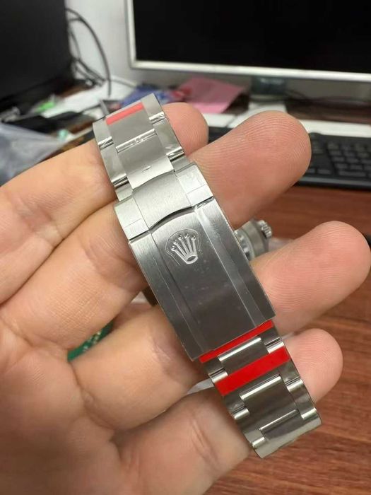 rolex oyster perpetual жълто/зелено 41mm