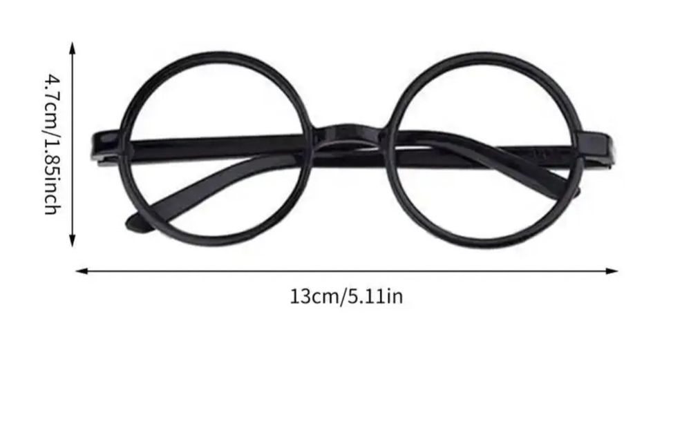 Очки с круглой оправой без линз,очки Гарри Поттера