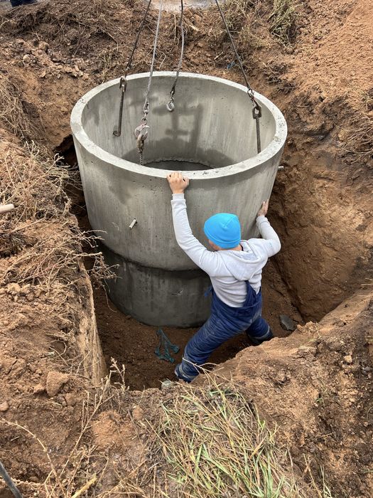 Колодец для септика из полипропилена