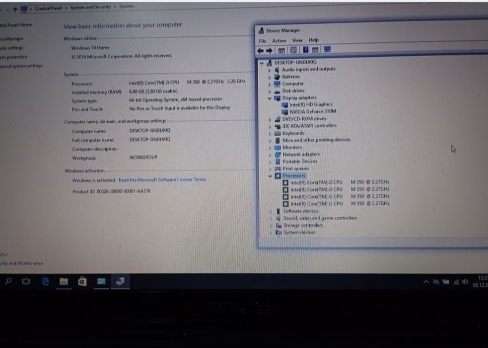Laptop Medion Akoya