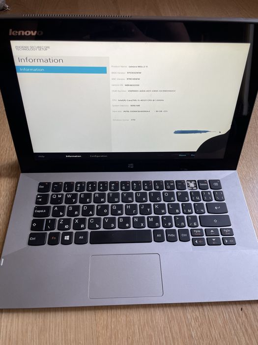 Lenovo miix 2 11