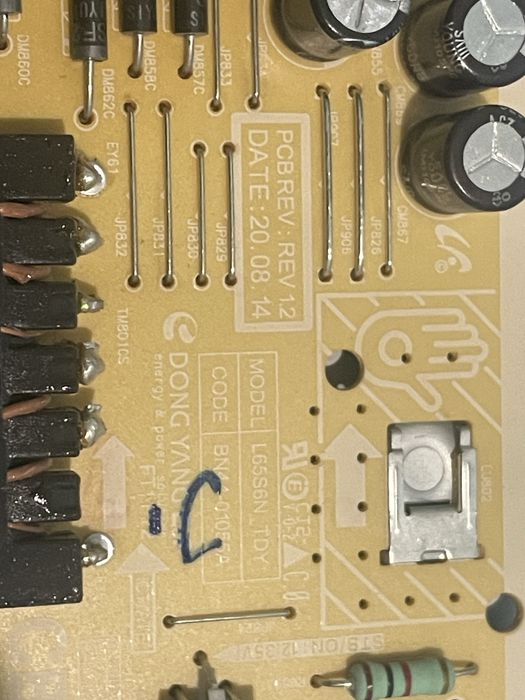 Плата от телевизора samsung