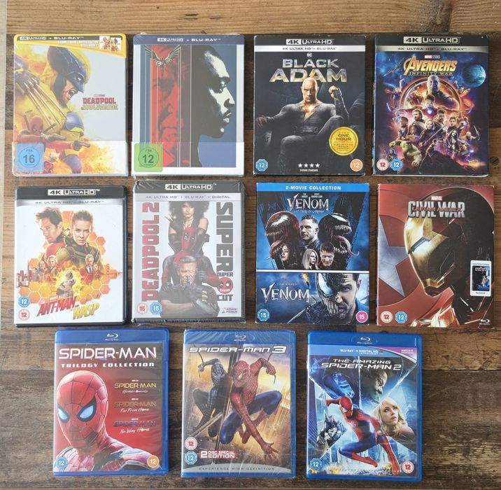 Филми Blu Ray и 4к
