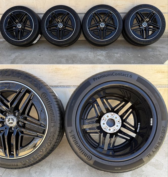 Оригинални джанти Мерцедес V класа Mercedes 63AMG W447 Maybach Brabus В класа Вито Виано Vito Viano Marco Polo W439 5X112 гуми ДОТ 2026 245/45R19 bbs
