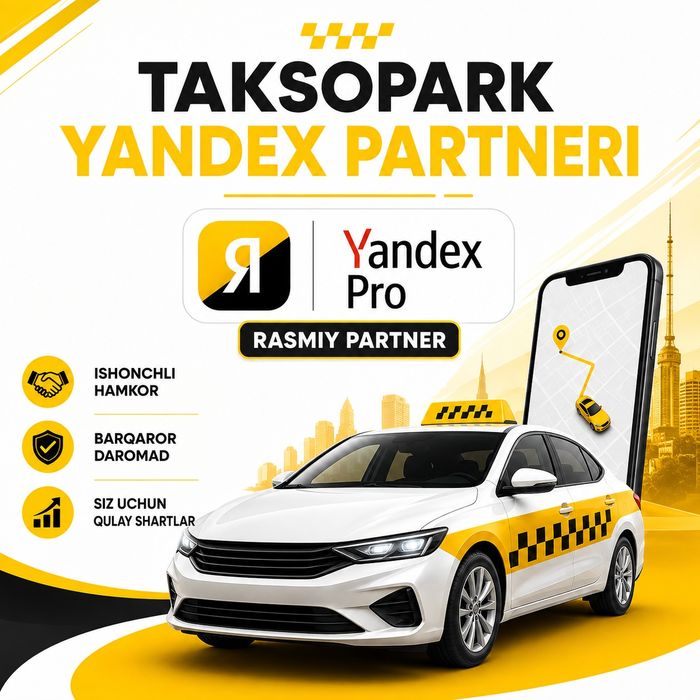 Tayyor taksopark biznesi sotiladi