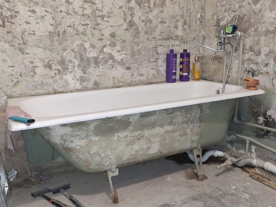 Чугунный ванна 150см